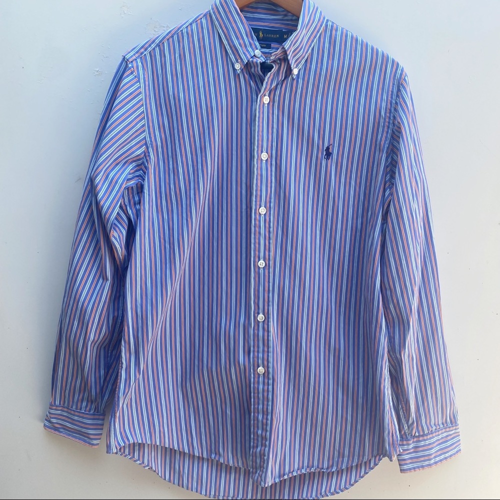 Ralph Lauren | Striped Button Down Shirt M